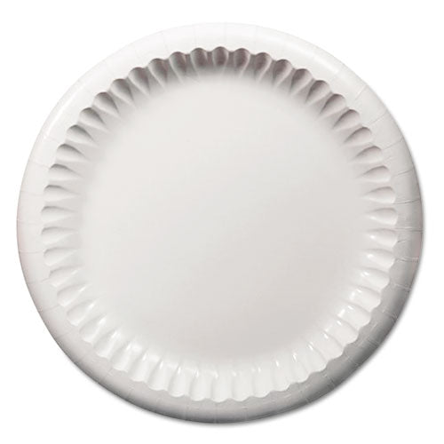 Dixie® Clay Coated Paper Plates, 6" Dia, White, 100-pack freeshipping - TVN Wholesale