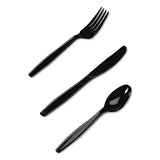 Dixie® Plastic Cutlery, Heavyweight Knives, Black, 1,000-carton freeshipping - TVN Wholesale