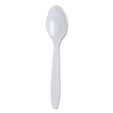 Dixie® Lightweight Polystyrene Cutlery, Teaspoon, White, 1,000-carton freeshipping - TVN Wholesale