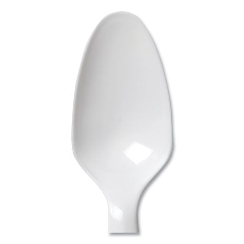 Dixie® Mediumweight Polypropylene Cutlery, Teaspoon, White, 1,000-carton freeshipping - TVN Wholesale