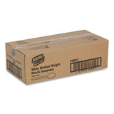Dixie® Mediumweight Polypropylene Cutlery, Teaspoon, White, 1,000-carton freeshipping - TVN Wholesale