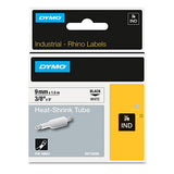 DYMO® Rhino Permanent Vinyl Industrial Label Tape, 1" X 18 Ft, White-black Print freeshipping - TVN Wholesale