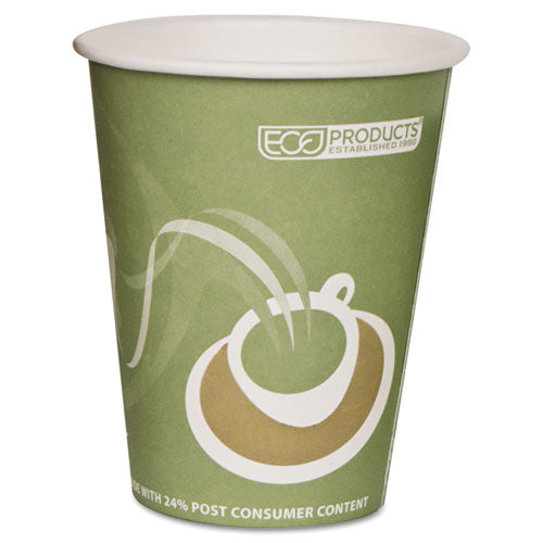 Eco-Products® Evolution World 24% Recycled Content Hot Cups, 10 Oz, 50-pack, 20 Packs-carton freeshipping - TVN Wholesale