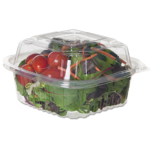 Eco-Products® Clear Clamshell Hinged Food Containers, 6 X 6 X 3, 80-pack, 3 Packs-carton freeshipping - TVN Wholesale
