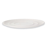 Worldview Sugarcane Pizza Trays, 16 X 16 X 02, White, 50-carton