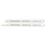 Eco-Products® Pla Straws, 7.75", 400-pack, 24 Packs-carton freeshipping - TVN Wholesale