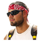 ergodyne® Chill-its 6700-6705 Bandana-headband, One Size Fits All, Red Western freeshipping - TVN Wholesale