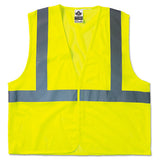 ergodyne® Glowear 8210hl Class 2 Economy Vest, Polyester Mesh, Hook Closure, Large To X-large, Lime freeshipping - TVN Wholesale