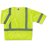 ergodyne® Glowear 8310hl Type R Class 3 Economy Mesh Vest, Large To X-large, Lime freeshipping - TVN Wholesale