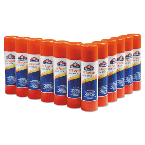 Elmer's® Disappearing Glue Stick, 0.77 Oz, Applies White, Dries Clear, 12-pack freeshipping - TVN Wholesale