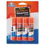 Elmer's® Washable School Glue Sticks, 0.24 Oz, Applies And Dries Clear, 4-pack freeshipping - TVN Wholesale