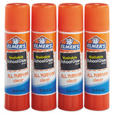 Elmer's® Washable School Glue Sticks, 0.24 Oz, Applies And Dries Clear, 4-pack freeshipping - TVN Wholesale