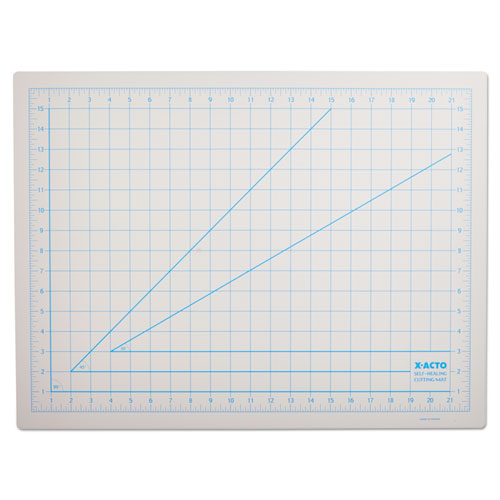 X-ACTO® Self-healing Cutting Mat, Nonslip Bottom, 1" Grid, 18 X 24, Gray freeshipping - TVN Wholesale