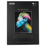 Epson® Hot Press Bright Fine Art Paper, 17 Mil, 13 X 19, Smooth Matte White, 25-pack freeshipping - TVN Wholesale
