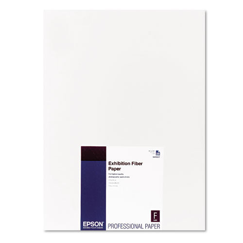 Epson® Exhibition Fiber Paper, 13 Mil, 13 X 19, White, 25-pack freeshipping - TVN Wholesale