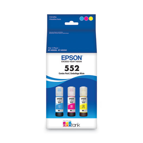 Epson® T552620s (t552) Claria High-yield Ink, 70 Ml, Cyan-magenta-yellow, 3-pack freeshipping - TVN Wholesale