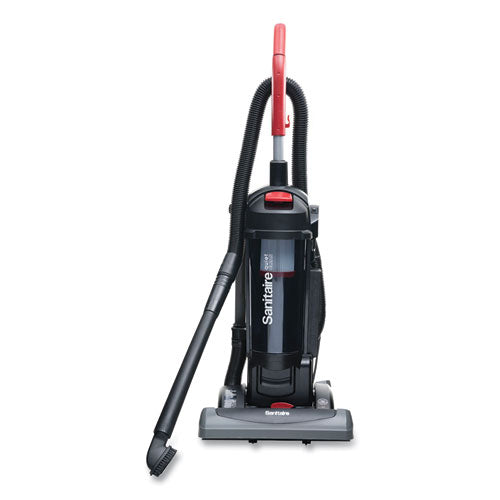 Sanitaire® Force Quietclean Upright Vacuum Sc5845b, 15" Cleaning Path, Black freeshipping - TVN Wholesale