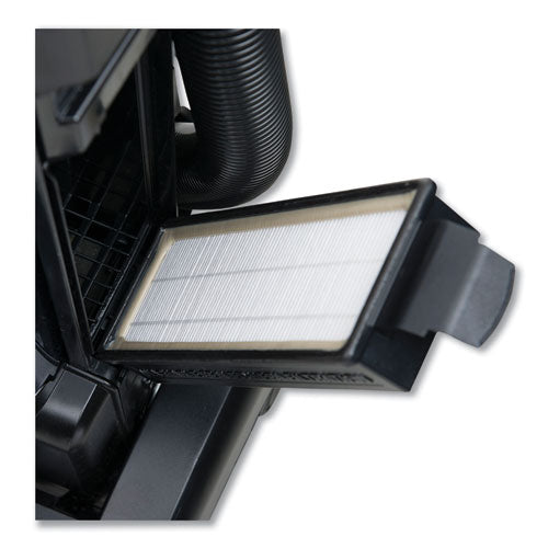 Sanitaire® Force Quietclean Upright Vacuum Sc5845b, 15" Cleaning Path, Black freeshipping - TVN Wholesale