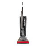 Sanitaire® Tradition Upright Vacuum Sc679j, 12" Cleaning Path, Gray-red-black freeshipping - TVN Wholesale