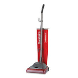 Sanitaire® Tradition Upright Vacuum Sc684f, 12" Cleaning Path, Red freeshipping - TVN Wholesale