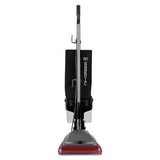 Sanitaire® Tradition Upright Vacuum Sc689a, 12" Cleaning Path, Gray-red-black freeshipping - TVN Wholesale