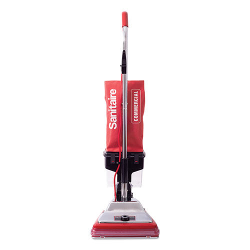 Sanitaire® Tradition Upright Vacuum Sc887b, 12" Cleaning Path, Red freeshipping - TVN Wholesale
