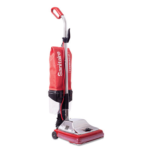 Sanitaire® Tradition Upright Vacuum Sc887b, 12" Cleaning Path, Red freeshipping - TVN Wholesale