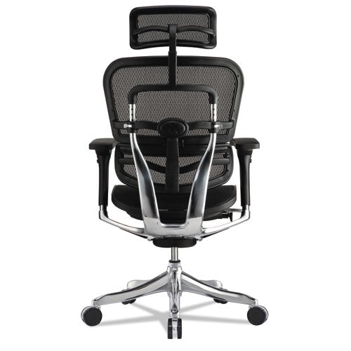 Eurotech Ergohuman Elite High-back Chair, 18.1" To 21.6" Seat Height, Black freeshipping - TVN Wholesale