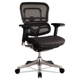 Eurotech Ergohuman Elite Mid-back Mesh Chair, Supports Up To 250 Lb, 18.11" To 21.65" Seat Height, Black freeshipping - TVN Wholesale