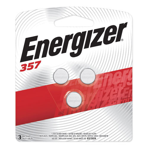 Energizer® 357-303 Silver Oxide Button Cell Battery, 1.5 V, 3-pack freeshipping - TVN Wholesale