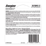 Energizer® 357-303 Silver Oxide Button Cell Battery, 1.5 V, 3-pack freeshipping - TVN Wholesale