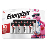 Energizer® Max Alkaline C Batteries, 1.5 V, 2-pack freeshipping - TVN Wholesale