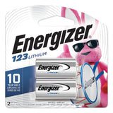 Energizer® 123 Lithium Photo Battery, 3 V, 2-pack freeshipping - TVN Wholesale