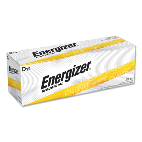 Energizer® Industrial Alkaline D Batteries, 1.5 V, 12-box freeshipping - TVN Wholesale