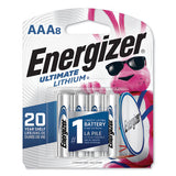 Energizer® Ultimate Lithium Aaa Batteries, 1.5 V, 8-pack freeshipping - TVN Wholesale