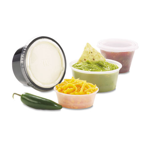 Fabri-Kal® Portion Cups, 2 Oz, Clear, 250 Sleeves, 10 Sleeves-carton freeshipping - TVN Wholesale