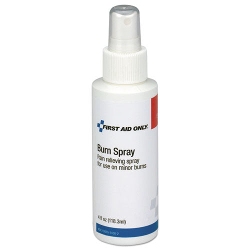 First Aid Only™ Refill For Smartcompliance General Business Cabinet, First Aid Burn Spray, 4 Oz Bottle freeshipping - TVN Wholesale