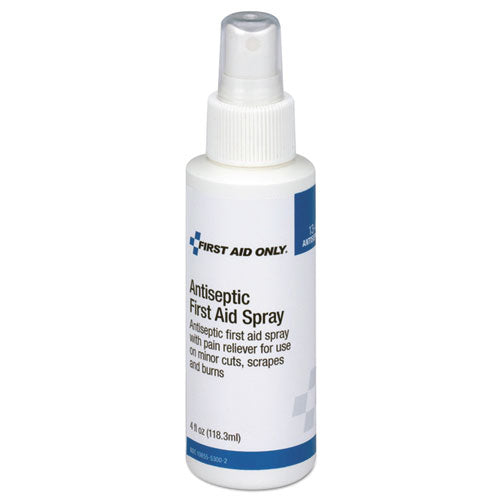 First Aid Only™ Refill For Smartcompliance General Business Cabinet, Antiseptic Spray, 4 Oz freeshipping - TVN Wholesale