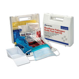 First Aid Only™ Bbp Spill Cleanup Kit, 2.5" X 9" X 8" freeshipping - TVN Wholesale