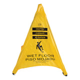 Spill Magic™ Pop Up Safety Cone, 3 X 2.5 X 20, Yellow freeshipping - TVN Wholesale
