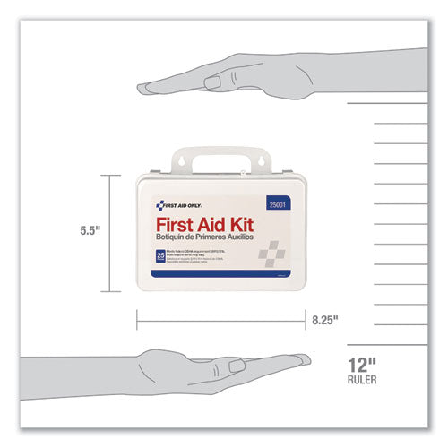 PhysiciansCare® by First Aid Only® First Aid Kit For Use By Up To 25 People, 113 Pieces, Plastic Case freeshipping - TVN Wholesale