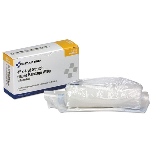 First Aid Only™ 24 Unit Ansi Class A+ Refill, 4" X 4 Yd Sterile Gauze Bandage freeshipping - TVN Wholesale
