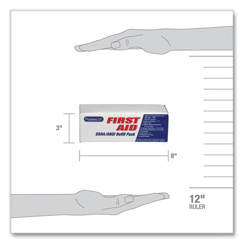 PhysiciansCare® by First Aid Only® Osha First Aid Refill Kit, 41 Pieces-kit freeshipping - TVN Wholesale