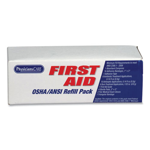 PhysiciansCare® by First Aid Only® Osha First Aid Refill Kit, 41 Pieces-kit freeshipping - TVN Wholesale