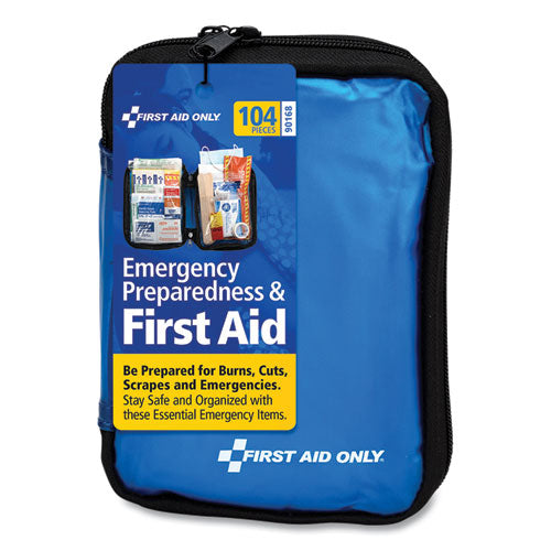 PhysiciansCare® by First Aid Only® Soft-sided First Aid And Emergency Kit, 105 Pieces, Soft Fabric Case freeshipping - TVN Wholesale