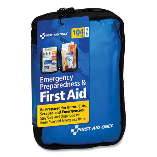 PhysiciansCare® by First Aid Only® Soft-sided First Aid And Emergency Kit, 105 Pieces, Soft Fabric Case freeshipping - TVN Wholesale