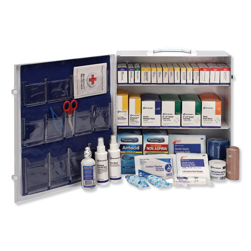 First Aid Only™ Ansi 2015 Class A+ Type I And Ii Industrial First Aid Kit 100 People, 676 Pieces, Metal Case freeshipping - TVN Wholesale