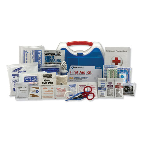 First Aid Only™ Readycare First Aid Kit For 25 People, Ansi A+, 139 Pieces, Plastic Case freeshipping - TVN Wholesale