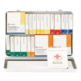 First Aid Only™ Unitized Ansi Class A Weatherproof First Aid Kit For 75 People, 36 Pieces, Metal Case freeshipping - TVN Wholesale