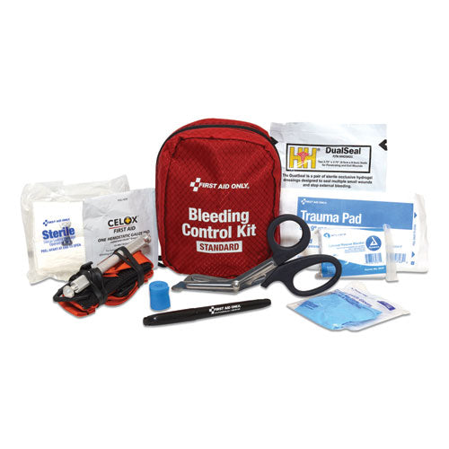 First Aid Only™ Bleeding Control Kit - Texas Mandate, 8.5 X 10.75 X 11.5 freeshipping - TVN Wholesale